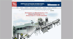Desktop Screenshot of americanextrusion.com